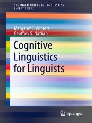 cover image of Cognitive Linguistics for Linguists